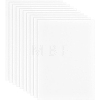 BENECREAT 10Pcs Rectangle Ceramic Fiber Paper Gasket DIY-BC0004-41-1