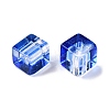 Baking Paint Transparent Glass Beads X1-DGLA-N005-01A-02-3