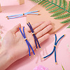 4Pcs 4 Colors Polyester Cord Bracelet Making MAK-TA0001-42-6