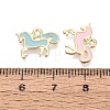 Alloy Enamel Pendants ENAM-N069-12P-3