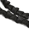 Natural Lava Rock Beads Strands G-G347-02N-4
