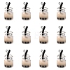 Glass Bottle Pendants X-CRES-S359-01B-1