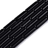 Opaque Solid Color Glass Beads Strands X-GLAA-N070-01A-C06-1