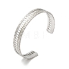 304 Stainless Steel Bangles BJEW-L682-030P-3