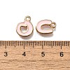 Alloy Enamel Charms ENAM-K075-05KCG-03-3