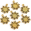 Alloy Pendant Cabochon Settings PALLOY-N183-04AG-1