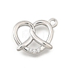 Brass Micro Pave Cubic Zirconia Pendants LS-KK-Q097-05A-P-1