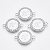 Alloy Enamel Links Connectors ENAM-TAC0003-01S-04H-1