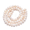 Natural Cultured Freshwater Pearl Beads Strands X-PEAR-N013-05H-01-3