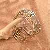 Fashion 201 Stainless Steel Bangle Sets BJEW-L664-023C-M-1-1