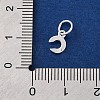 925 Sterling Silver Letter Charms LS-STER-C012-01S-C-3