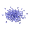Frosted Silver Lined Glass Seed Beads GLAA-Q096-02D-1