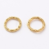 Iron Textured Jump Rings IFIN-D086-01-G-1
