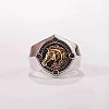 Retro War Horse Pattern Alloy Cuff Rings for Men FS-WGC2812-02-1