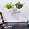 Acrylic Flower Pot Wall Storage Rack ODIS-WH0043-83-5