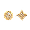 Stainless Steel Clover Stud Earrings for Women IH5543-1-1