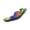 Alloy Enamel Pendants FIND-C097-01A-R-2