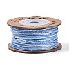 30M Segment Dyed Macrame Cotton Cord OCOR-T018-01P-1