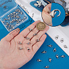 50Pcs 316 Surgical Stainless Steel Lobster Claw Clasps STAS-BBC0006-04-3