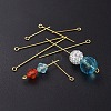 Brass Eye Pin KK-X0093-05G-3