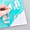 Self-Adhesive Silk Screen Printing Stencil DIY-WH0173-001W-3