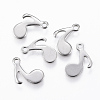 Tarnish Resistant 201 Stainless Steel Charms STAS-K154-29P-1