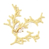 Glass Seed Beaded Big Pendants PALLOY-MZ01399-02-2