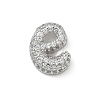Brass Micro Pave Cubic Zirconia Pendants KK-A300-02P-E-1