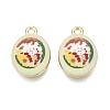 Printed Alloy Pendants PALLOY-SZC0008-05O-1