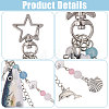 1Pc Resin Fish Pendant Decorations HJEW-CA0001-78A-4