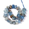 Natural Blue Calcite Beads Strands G-N327-05-29-2