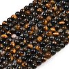 Natural Tiger Eye Beads Strands G-F591-18-8mm-08-3
