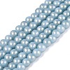 Baking Paint Glass Pearl Beads Strands LS-DGLA-ZX001-05B-16-1