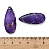 Dyed Natural Imperial Jasper Pendants G-H355-03C-3
