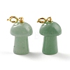 Natural Green Aventurine Pendants G-M380-C09-P-2