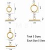 304 Stainless Steel Toggle Clasps STAS-PH0018-81-2