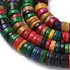 Natural Coconut Disc Bead Strands COCB-O002-02-5