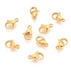 304 Stainless Steel Lobster Claw Clasps LS-STAS-T040-PJ212-11-7