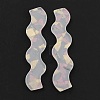 Acrylic Wave Shape Cabochons FIND-B003-07C-2