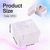 Square Paper Jewelry Gift Boxes with Bowknot CON-TAC0010-80E-4