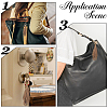 2Pcs PU Leather Tassel Pendant Keychains FIND-CL0002-41A-4