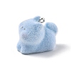 Flocky Resin Pendants FIND-A061-01J-2