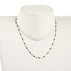304 Stainless Steel Link Chain Necklaces NJEW-JN03084-04-5