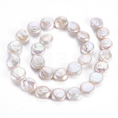 Natural Keshi Pearl Beads Strands PEAR-S018-03A-1