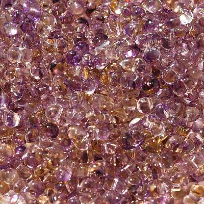 Transparent Baking Paint Glass Seed Beads SEED-A033-06A-11-1