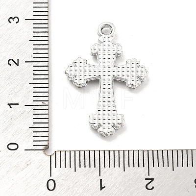 Alloy Rhinestone Pendants FIND-U026-26P-1