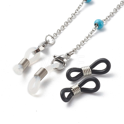 304 Stainless Steel Cable Chain Necklaces AJEW-EH00377-04-1