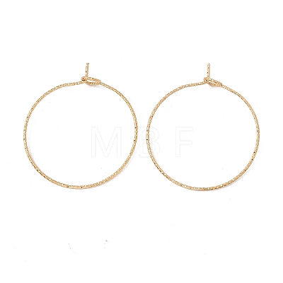 Ion Plating(IP) 316 Surgical Stainless Steel Hoop Earrings Findings X-STAS-D183-02G-02-1