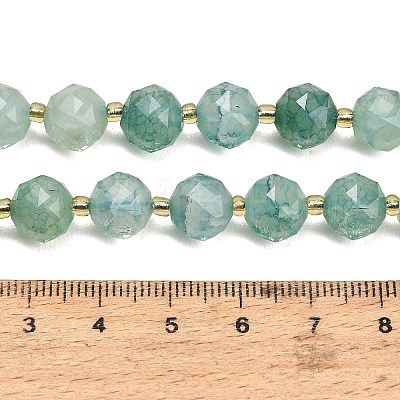 Dyed Imitation Jade Glass Beads Strands GL-Z001-02A-10-1