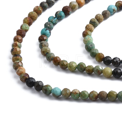 Natural Turquoise Beads Strands G-K366-B03-01-1